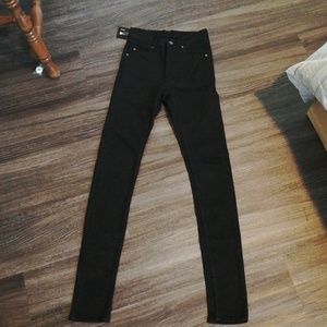 Cheap Monday high waist black jeans, size 26